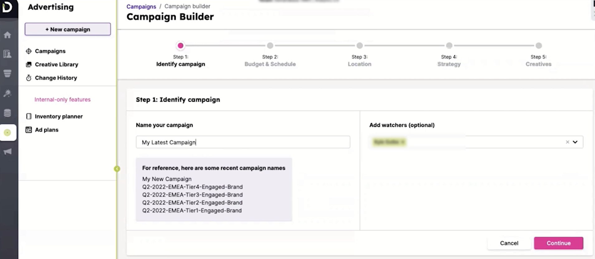 Demandbase personalization campaign