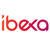 Logo of the Ibexa DXP project, which uses Symfony packages
